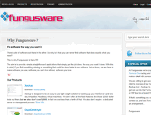 Tablet Screenshot of fungusware.com